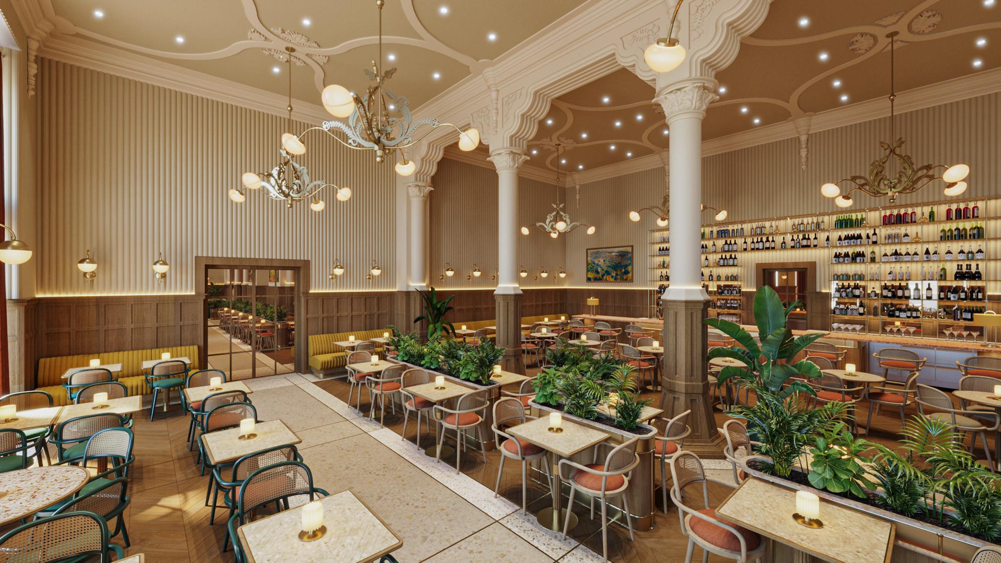 Hotel Dacia Lobby & Ballroom