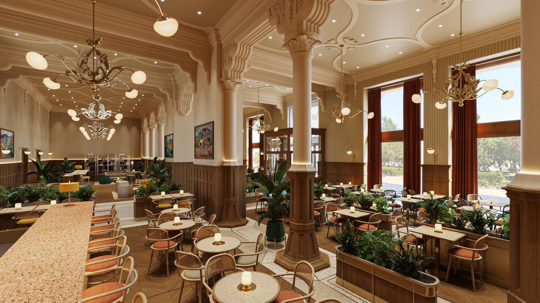Hotel Dacia Lobby & Ballroom - Image 4