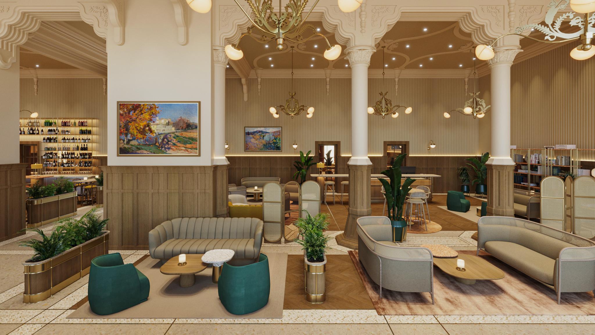 Hotel Dacia Lobby & Ballroom - Image 9