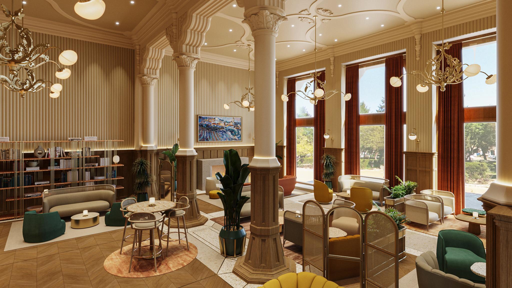 Hotel Dacia Lobby & Ballroom - Image 11